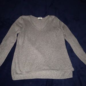 Gray sweater